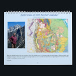 2025 Geology Calendar<br><div class="desc">Photos taken in the last year showcasing geologic features in the Washington Cascades, Vancouver Island, South Dakota, Wyoming, Colorado and New Mexico! Inspired by geology livestreams and lectures by Central Washington University Professor Nick Zentner.</div>