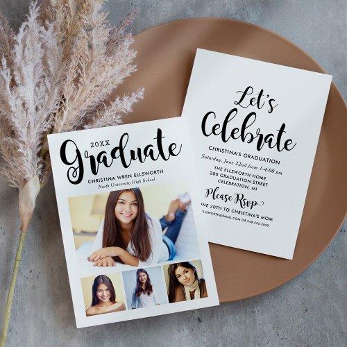 Photo Graduation Announcement | 2018 Graduate