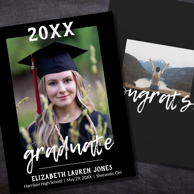 2025 Graduate Classic Graduation Announcement (Creator Uploaded)