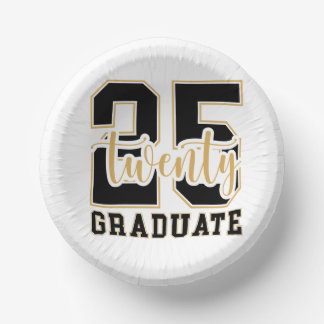 2025 Graduation Celebration Paper Bowls