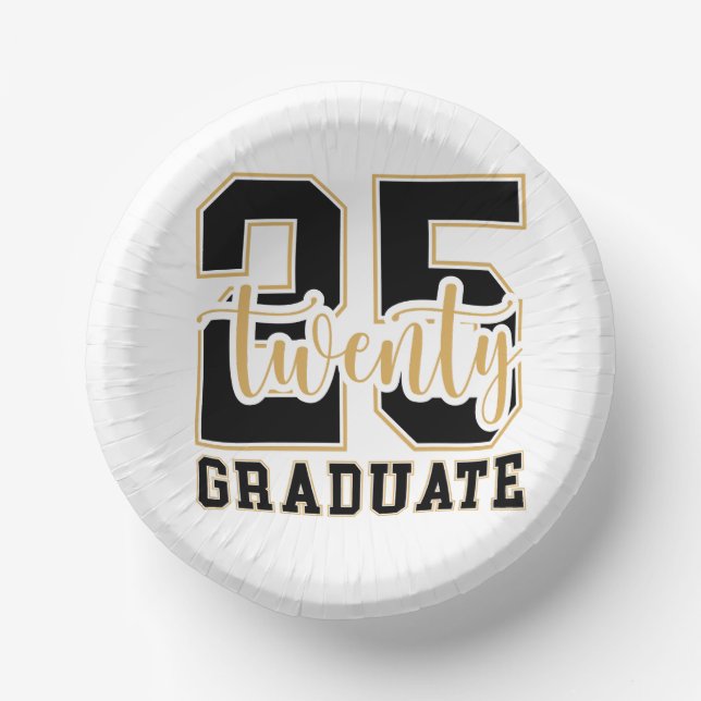 2025 Graduation Celebration   Paper Bowls (Front)