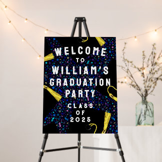2025 Graduation Party Welcome Sign