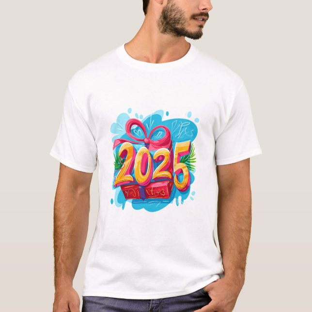 2025 Happy New Year T-Shirt (Front)