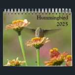 2025 Hummingbird Calendar<br><div class="desc">A Ruby Throated Hummingbird for each month of the year.   Backyard birding at its best.</div>