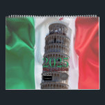 2025 Italy Calendar<br><div class="desc">This 12 month photo calendar takes you around Italy,  with stops in Pisa,  Siena,  Tuscany,  Florence,  The Vatican,  Rome,  and Pompeii.</div>