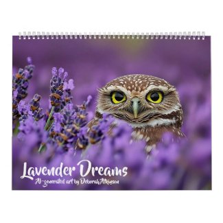 2025 Lavender Dreams Calendar