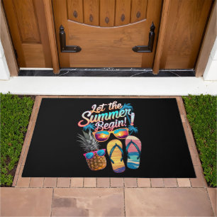 2025 Let The Summer Begin 2025 Summer Vacation Doormat