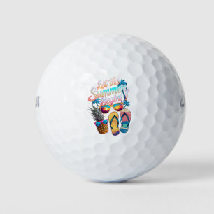 2025 Let The Summer Begin 2025 Summer Vacation Golf Balls