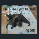 2025 Love & Hisses - the Chefs Calendar<br><div class="desc">The Love & Hisses 2025 Calendar featuring the Chefs, who we fostered from August 2024 until now (they should start heading to their new homes in late November/early December). Mama Tina was a turn-in to Huntsville Animal Services here in Huntsville, Alabama. Whether she was an owner turn-in or a stray,...</div>