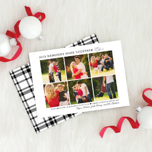 2025 Memories Made Together Collage Holiday Card