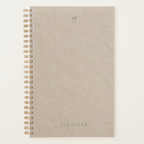 2025 Minimalist customizable  Planner