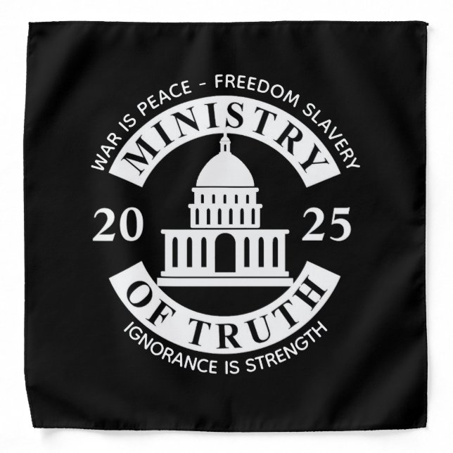 2025 Ministry of Truth Oh My Bandana (Front)