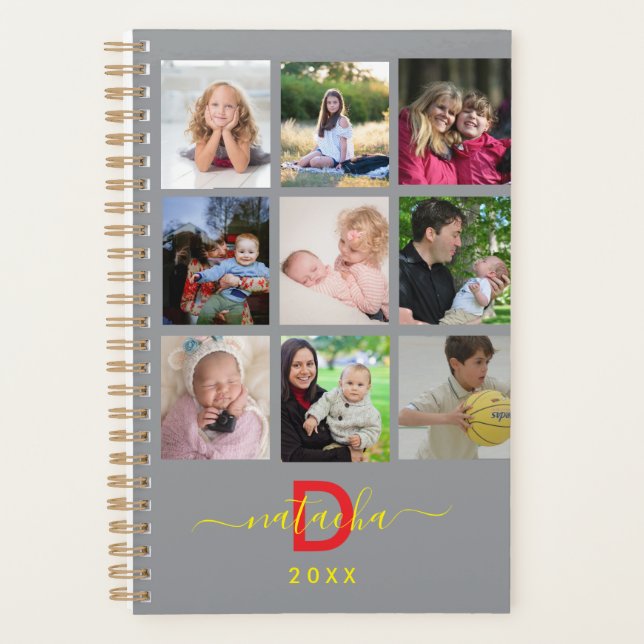2025 Modern Create Your Own Custom Family  Planner (Front)