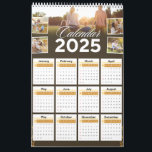 2025 Modern Custom Photo Create Your Own Family Ca Calendar<br><div class="desc">Stay organized and cherish your favorite memories throughout the year with this modern, personalized 2025 family photo calendar! This sleek, contemporary design allows you to personalize each month with your own photos, creating a unique and meaningful keepsake for your family. With clean lines, a minimalist aesthetic, and ample space for...</div>