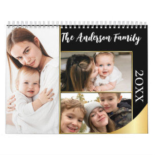 2025 Modern Custom Photo Create Your Own Family Calendar