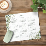 2025 Modern Elegant Botanical Eucalyptus Calendar Mouse Pad<br><div class="desc">2025 Modern Elegant Eucalyptus Greenery Calendar Mouse Pad featuring a simple,  minimalist year-at-a-glance calendar. 🌟 This is for 2025 Only. Please contact us at cedarandstring@gmail.com if you need assistance with the design or matching products.</div>