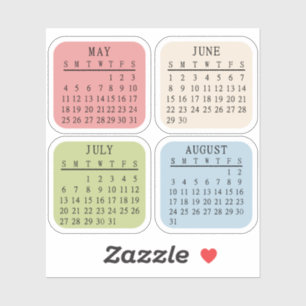 2025 Monthly Bujo Planner Bullet Journal Calendar  Sticker