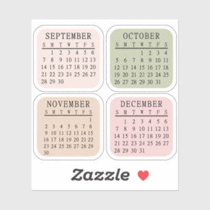 2025 Monthly Calendar Bullet Journal Bujo Planner Sticker