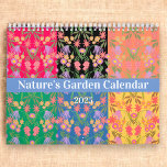 2025 Natures Garden Calendar Original Floral Art<br><div class="desc">2025 Natures Garden Calendar Original Floral Art by Artist © Cathy Thompson. Start each month off with a colorful boho style illustration of a cheerful garden of flowers.</div>