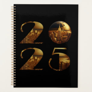 2025 New Year-Gold-Ball-NYC Gold- Planner