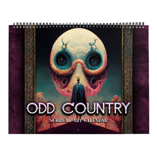 2025 Odd Country 2 Surreal Art Calendar