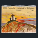 2025 Original Artwork Drawings Calendar<br><div class="desc">Here's the 2025 calendar!  Sorry for the delay fam ;). All original artwork by Rebecca Harris.  Thanks for your support!  They are always fun to put together <3!</div>
