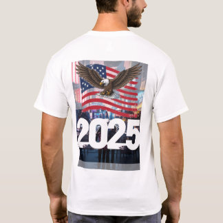 2025 Patriotic Celebration | Modern Independence D T-Shirt