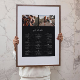 2025 Photo Calendar Poster Print
