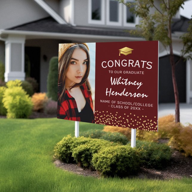 2025 Photo Congratulations Graduation Sign (Creator Uploaded)