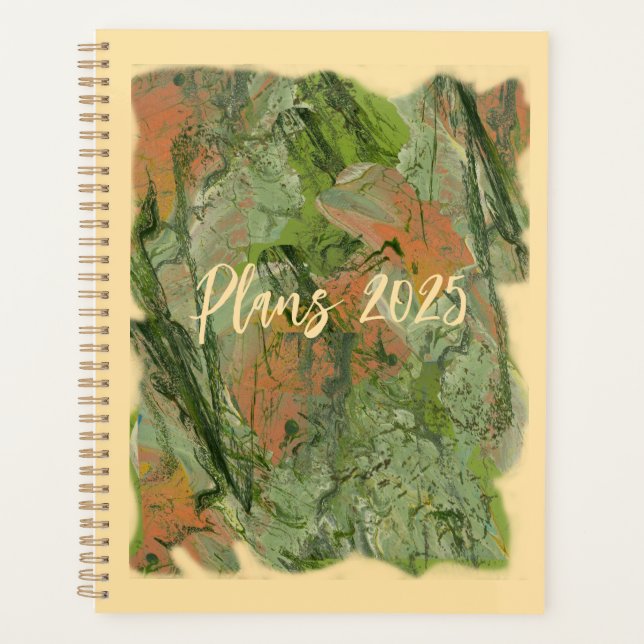 2025 Planner Contemporary Camouflage (Front)