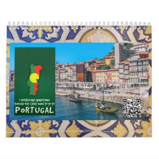 2025 Portugal Calendar Full Color Photos
