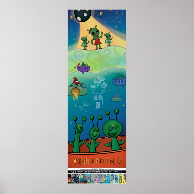 2025 Poster - Alien Concert (Front)