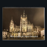 2025 Prague - St.Vitus Cathedral at Night Calendar<br><div class="desc">2025 Prague - St.Vitus Cathedral at Night Calendar</div>