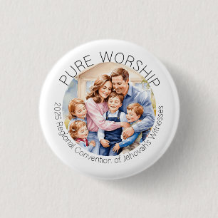 2025 Pure Worship Convention Family Pin