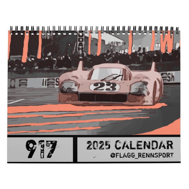 2025 RACING CALENDAR (Cover)