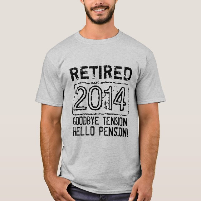 2025 Retirement party shirt for retired pensioner (Front)