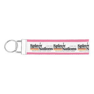 2025 Retro SpinNations Wrist Keychain