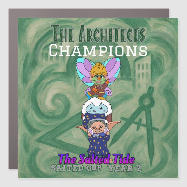 2025 Salted Cup Championship Car Magnet (Front)