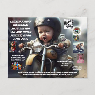 2025 SALTON SEA 400-MILER POSTCARD