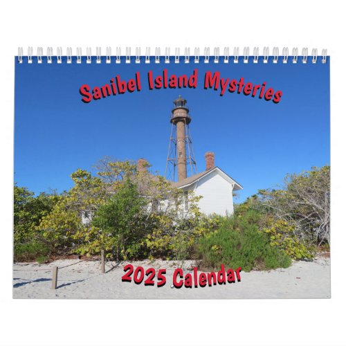 2025 Sanibel Island Mysteries Calendar