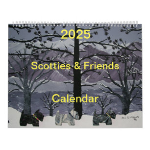 2025 Scotties and Friends Calendar