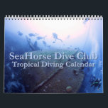 2025 SeaHorse Tropical Diving Calendar<br><div class="desc">Wall calendar featuring the work of the talented photographers of the SeaHorse Dive Club,  from the warm waters of tropical places we've explored.</div>