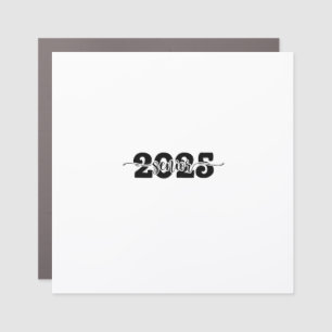  2025 Senior Graduation Class of 2025 School  Car Magnet