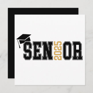 2025 Senor Graduation Invitation