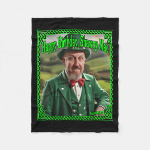 2025 Shawns Irish Bday  Fleece Blanket