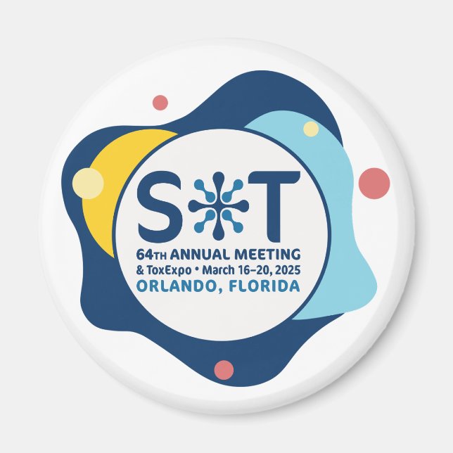 2025 SOT Annual Meeting and ToxExpo Magnet (Front)
