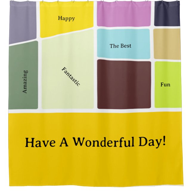 2025 Spring Summer Shower Curtain (Front)