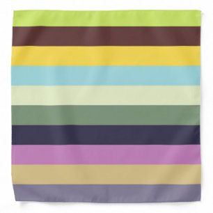2025 Spring Summer Stripes Bandana
