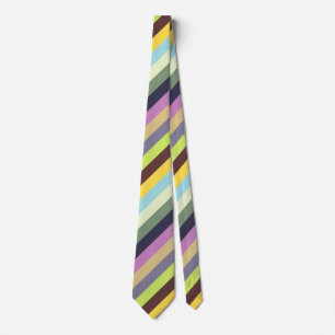 2025 Spring Summer Stripes Neck Tie