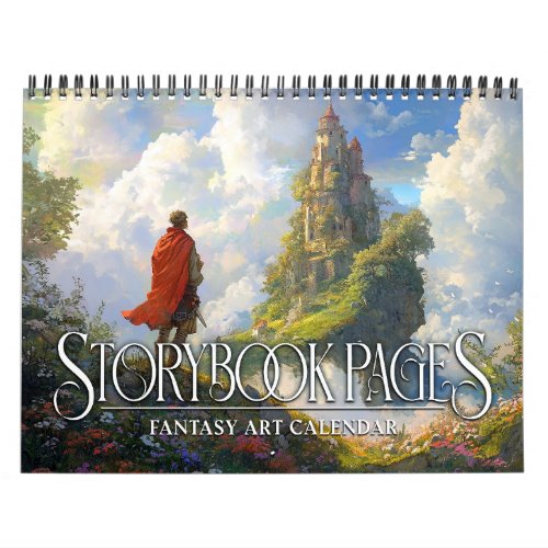 2025 Storybook Pages Fantasy Art Calendar